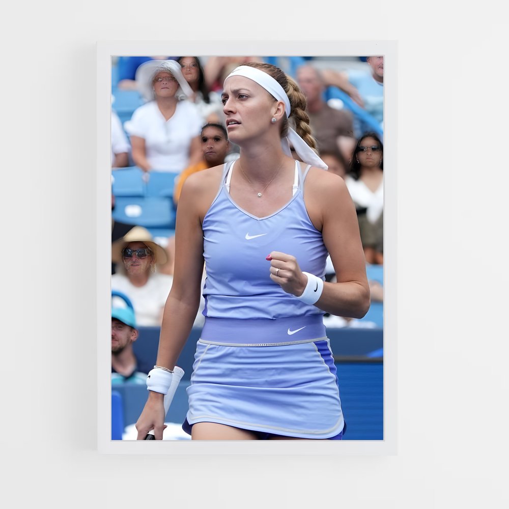 Poster Petra de kvitova – affiche Tennis (vue 3)